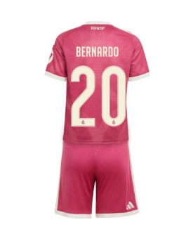 Real Madrid Bernardo Silva #20 Maglia Gara Terza Repliche 2026-27 Bambino Maniche Corte